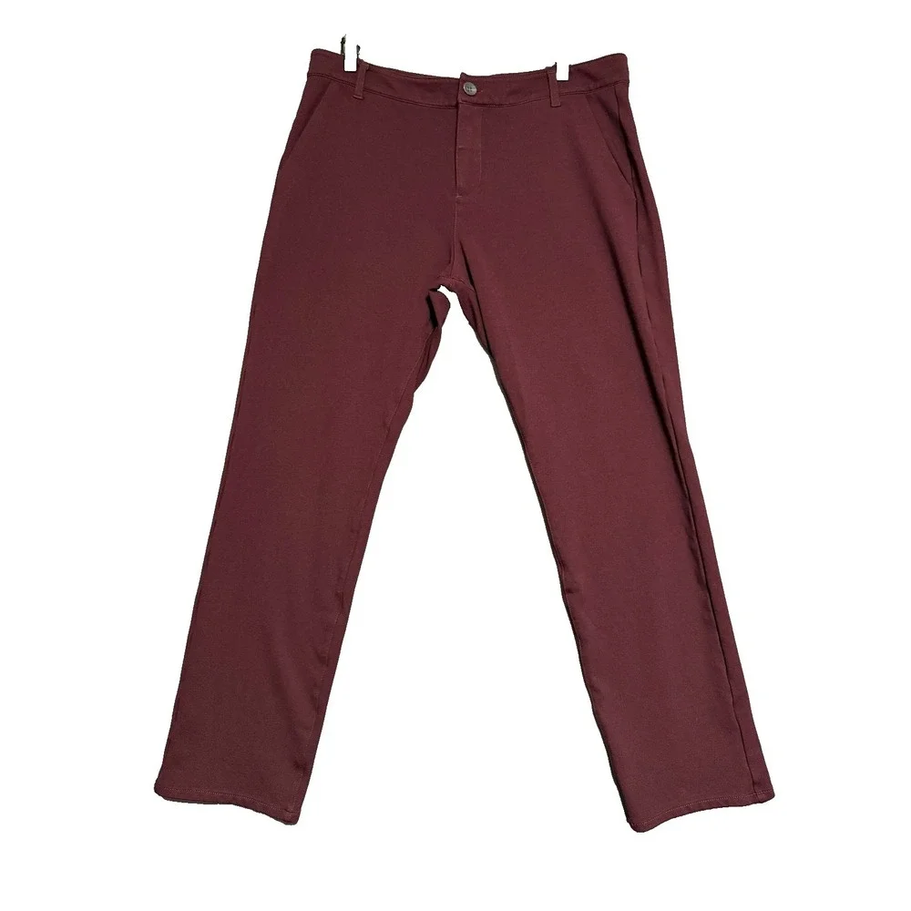 Paige Pants Mens 34 Dark Academia Minimalist Preppy Quiet Luxury Business Casual